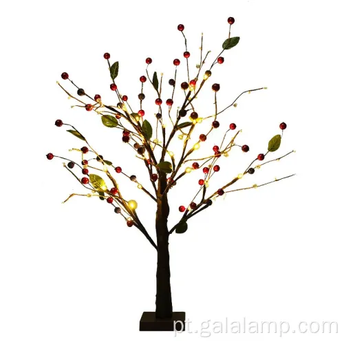 Decoração de casa Árvore de Natal com iluminação LED